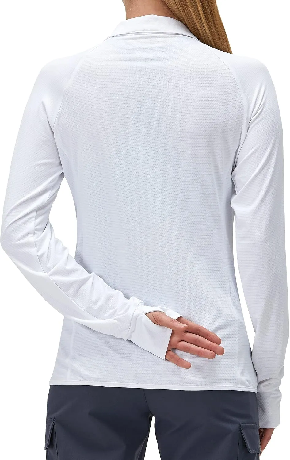Women's UPF 50  UV Sun Protection Clothing Long Sleeve Athletic Hiking Shirts Lightweight SPF Zip Up Outdoor Jacket