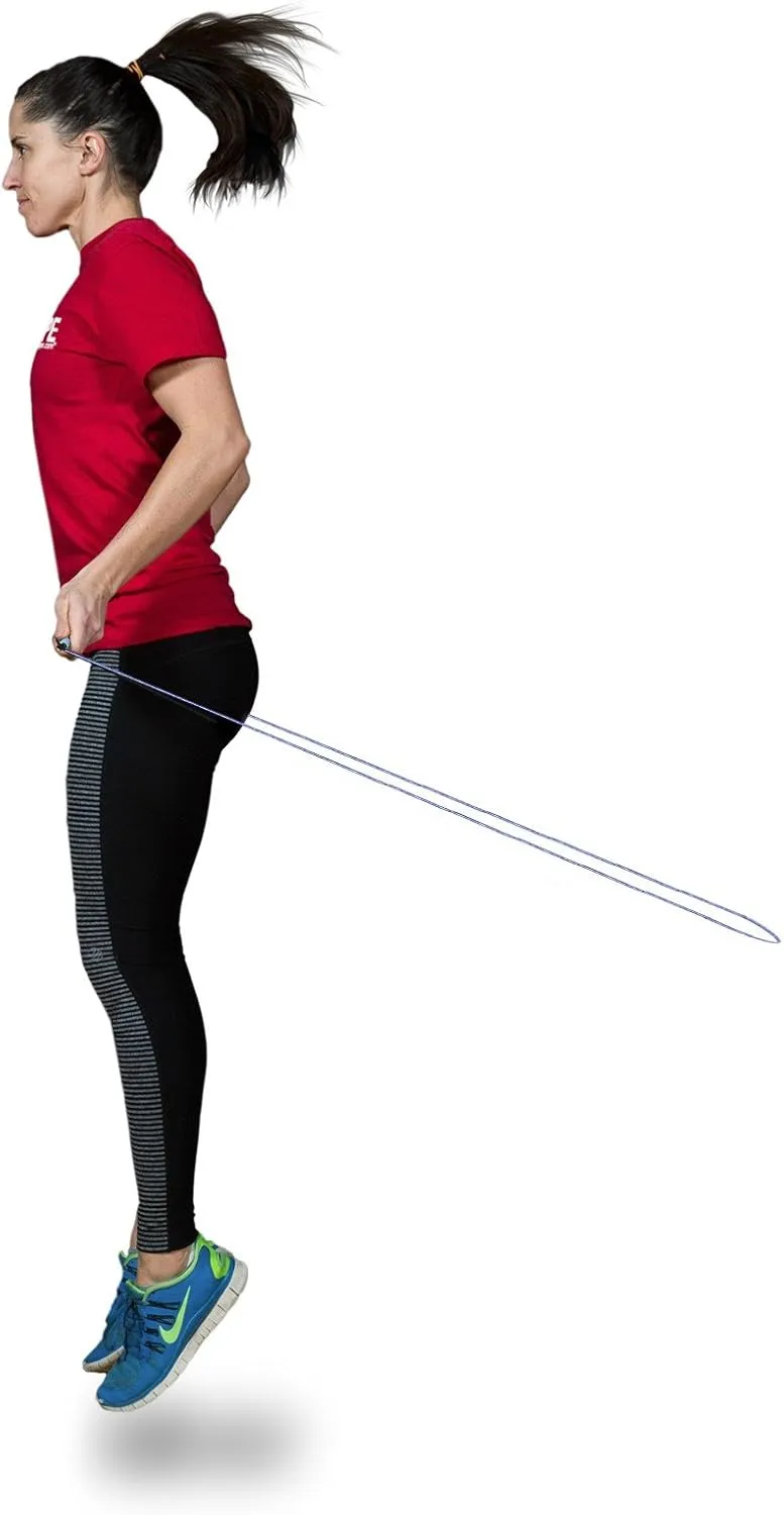 World Champion Speed Wire Jump Rope - #1 Best for Cross Training and Functional Fitness - Patented Technology - Fully Adjustable - Proudly Made in the USA by JumpNrope