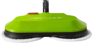 X5 Dual Buff Steam Mop Head Attachment - Great For Hardwood, Tile Floor Buffing, Cleaning and Steaming - Includes 2 Soft Scrub Washable Pads