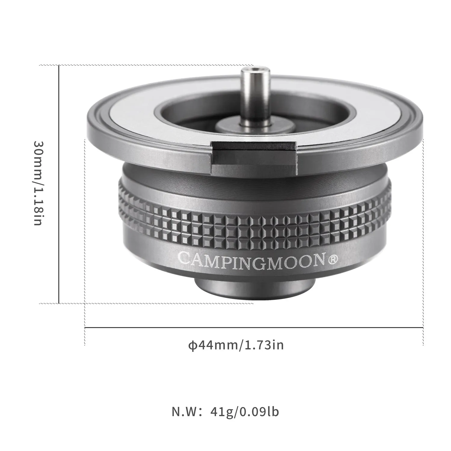 Z13m Gas Stove Adapter EN417 Lindal Valve to Butane