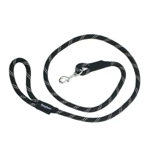 Zippy Paws Climbers' Rope Leash Black 6ft